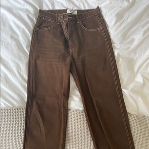 Reformation Cowboy Highrise Straight Jeans